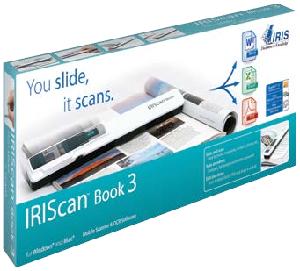 IRIS IRIScan Book 3 - 216 x 1200 mm - 900 x 900 DPI - Handheld-Scanner - Weiß - LCD - JPG,PDF